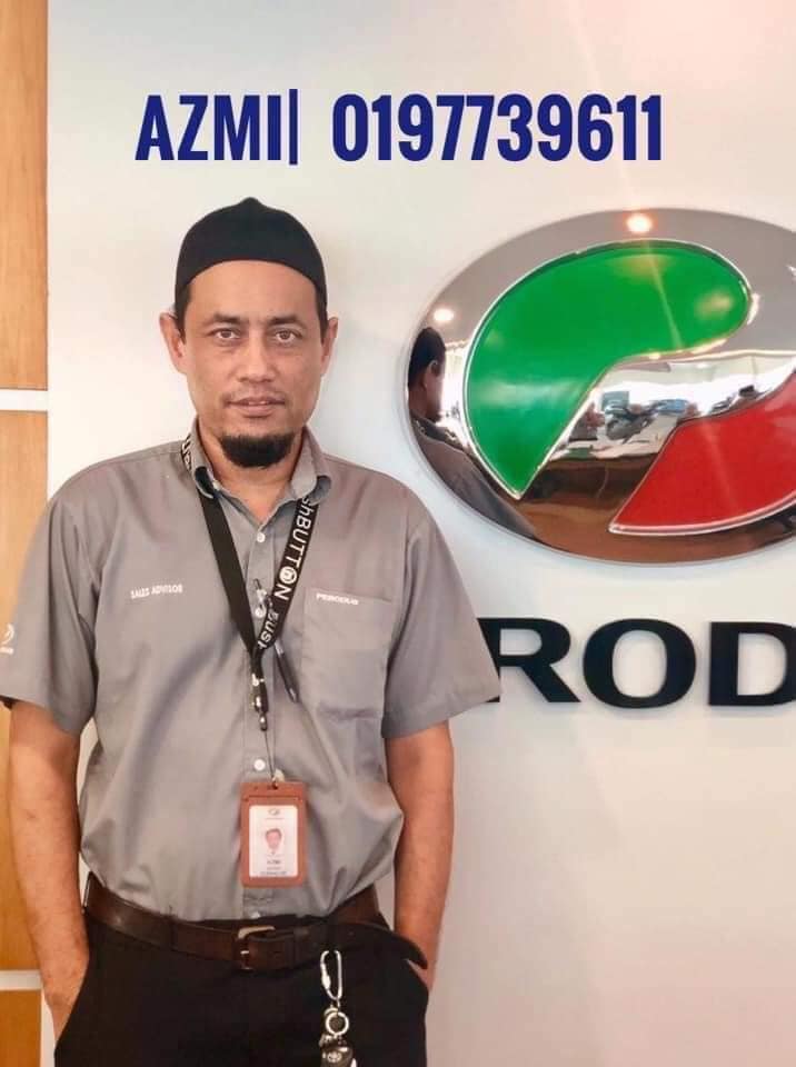 gambar azmi - penasihat jualan perodua kluang